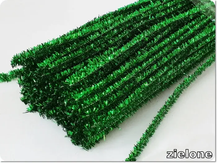 DRUCIKI KREATYWNE 30 cm WYCIORY METALIZOWANE - 100 SZTUK