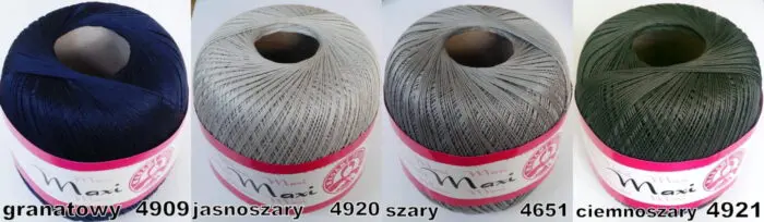 MAXI Madame Tricote JEDNOLITA