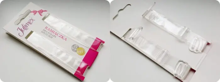 RAMIĄCZKA SILIKONOWE, TRANSPARENTNE