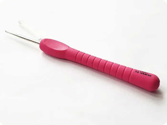 Szydełko metalowe PONY EASY GRIP z miękką rączką 0,6mm-1,75mm - obrazek 2