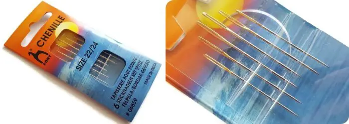 Igły do haftu OSTRE PONY różne rozmiary - obrazek 2