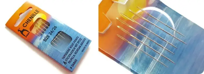 Igły do haftu OSTRE PONY różne rozmiary - obrazek 3