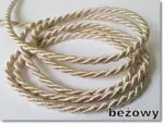 Sznurek ozdobny SKRĘCANY 3,2mm/ na metry