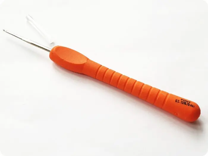 Szydełko metalowe PONY EASY GRIP z miękką rączką 0,6mm-1,75mm - obrazek 3