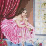 Kanwa z nadrukiem BALETNICA (10496)