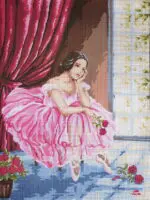 Kanwa z nadrukiem BALETNICA (10496)