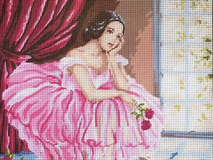 Kanwa z nadrukiem BALETNICA (10496)