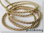 Sznurek ozdobny SKRĘCANY 3,2mm/ na metry