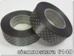 Wstążka SATYNOWA w KROPKI 12mm NA METRY