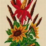 KANWA 24x40 - KWIATY (7002)