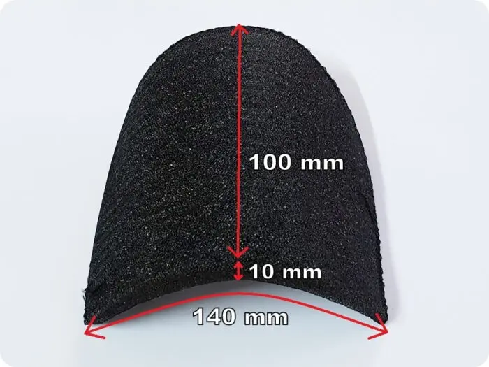 PODUSZKI 10mm wkłady barkowe B10