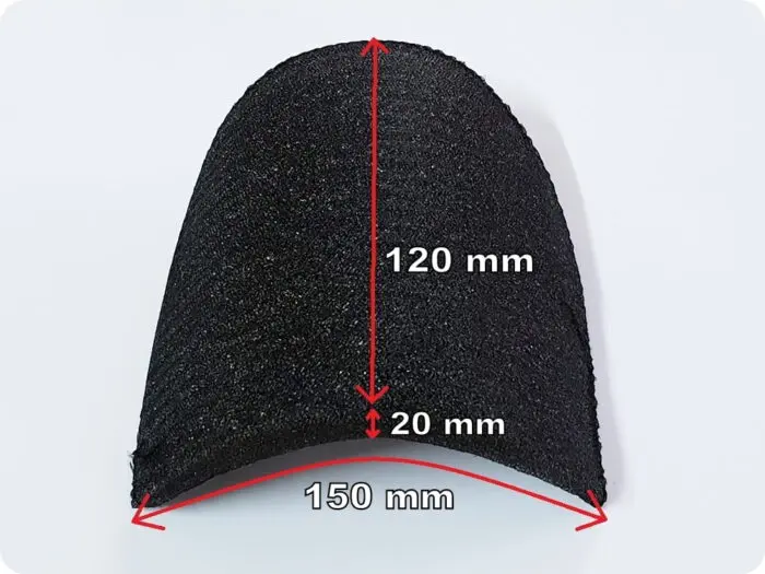 PODUSZKI 20mm wkłady barkowe B20