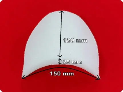 PODUSZKI 25mm wkłady barkowe B25