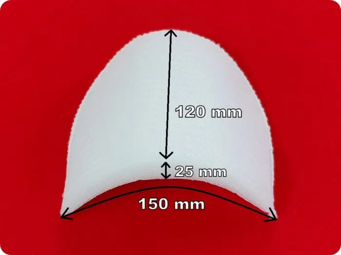 PODUSZKI 25mm wkłady barkowe B25