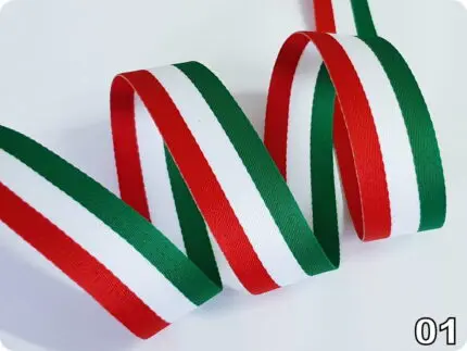 TAŚMA RYPSOWA LAMPASOWA 25 MM