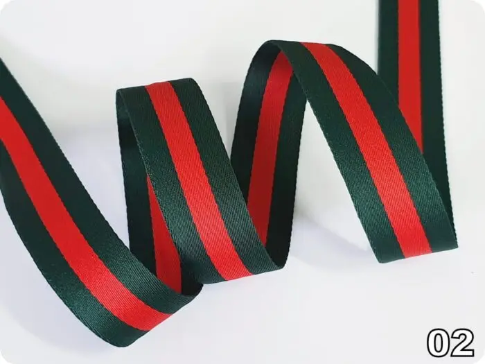 TAŚMA RYPSOWA LAMPASOWA 25 MM