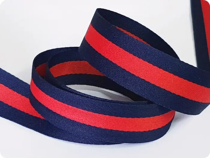 TAŚMA RYPSOWA LAMPASOWA 25 MM