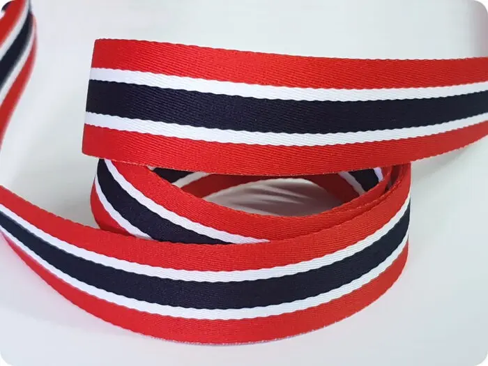 TAŚMA RYPSOWA LAMPASOWA 25 MM