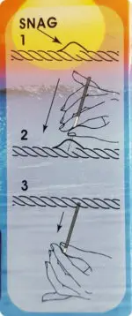 IGŁA DO PRZECIĄGANIA ZACIĄGNIĘTYCH OCZEK (22601)