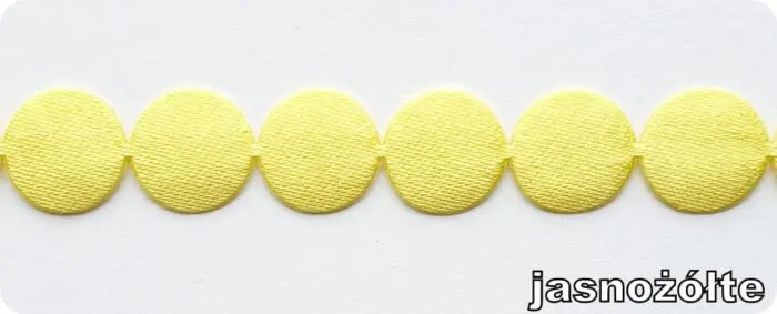 APLIKACJE ATŁASOWE KROPKI DUŻE 11 mm