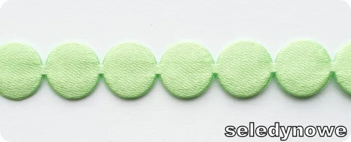 APLIKACJE ATŁASOWE KROPKI DUŻE 11 mm