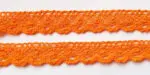 KORONKA BAWEŁNIANA 25 mm S06 POMARAŃCZOWA