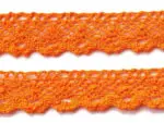 KORONKA BAWEŁNIANA 25 mm S06 POMARAŃCZOWA