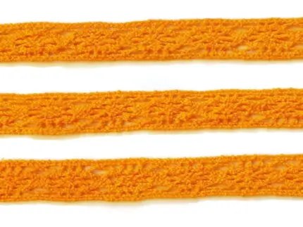KORONKA BAWEŁNIANA 13 mm C054 POMARAŃCZOWA