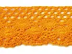 KORONKA BAWEŁNIANA 60 mm C214 POMARAŃCZOWA