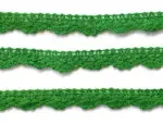 KORONKA BAWEŁNIANA 10 mm C020 ZIELONA