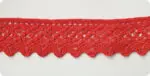 KORONKA BAWEŁNIANA 50 mm S10 CZERWONA