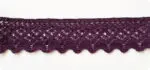KORONKA BAWEŁNIANA 50 mm S10 FIOLETOWA