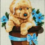 Kanwa z nadrukiem PIES (3140)