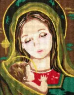 Kanwa z nadrukiem MATKA BOSKA (3218)