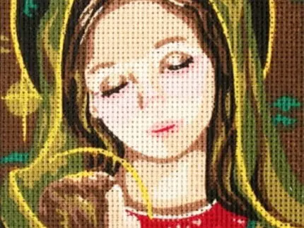 Kanwa z nadrukiem MATKA BOSKA (3218)