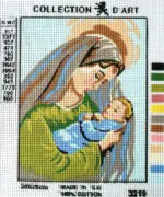 Kanwa z nadrukiem MATKA BOSKA (3219)