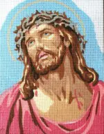 Kanwa z nadrukiem RELIGIA JEZUS (3220)