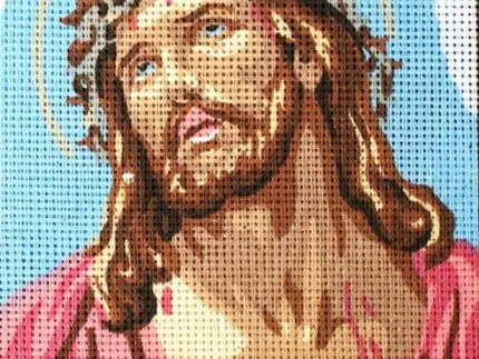 Kanwa z nadrukiem RELIGIA JEZUS (3220)