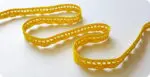 KORONKA BAWEŁNIANA 13 mm C062 ŻÓŁTA