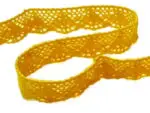 KORONKA BAWEŁNIANA 13 mm C091 ŻÓŁTA