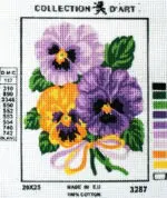 Kanwa z nadrukiem BRATKI (3287)