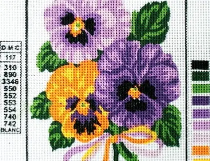 Kanwa z nadrukiem BRATKI (3287)