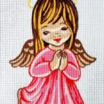 Kanwa z nadrukiem ANIOŁEK (3202)