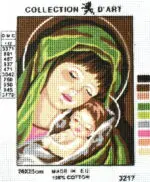 Kanwa z nadrukiem MATKA BOSKA (3217)