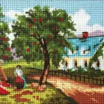 Kanwa z nadrukiem JESIEŃ (3210)