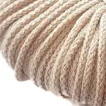 KNOT sznurek bawełniany 3mm ECRU na metry