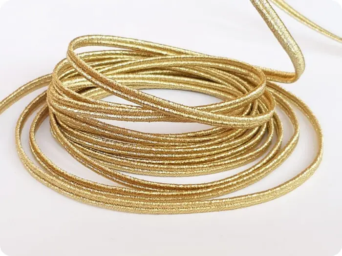 Sznurek SUTASZ metalizowany 4mm (ST4)