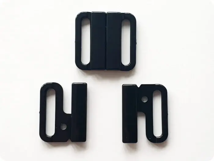 ZAPIĘCIE DO STROJU, BIUSTONOSZA PLASTIKOWE 25 mm (F5744)