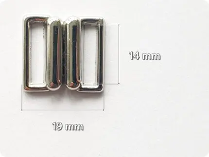 ZAPIĘCIE DO STROJU, BIUSTONOSZA METALOWE 14 mm (Q345)