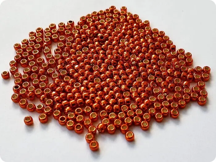 KORALIKI TOHO 8/0 METALLIC saffron (PF562) 10g